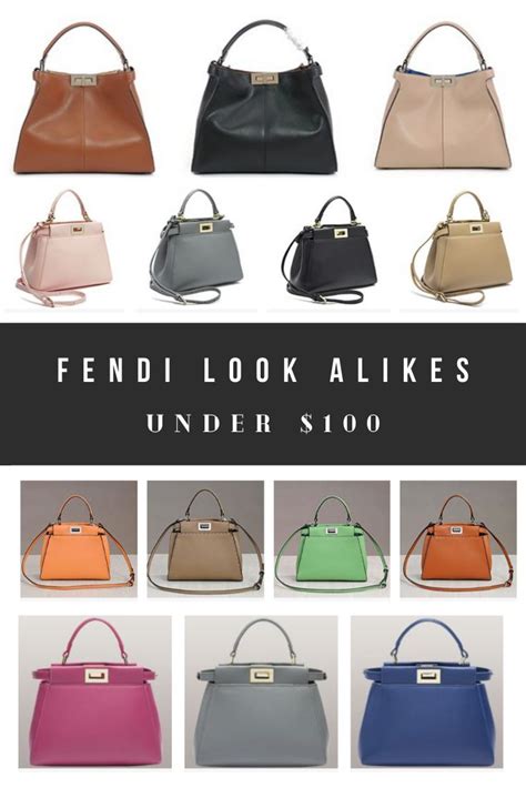 fendi look alike|Fendi peekaboo look alikes.